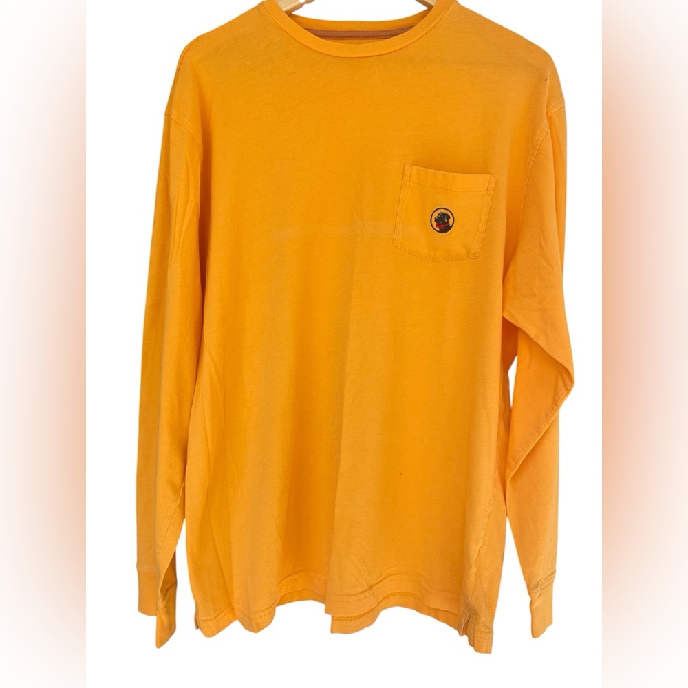 Southern Proper size XL men’s  Orange Long Sleeve Tee *flaws